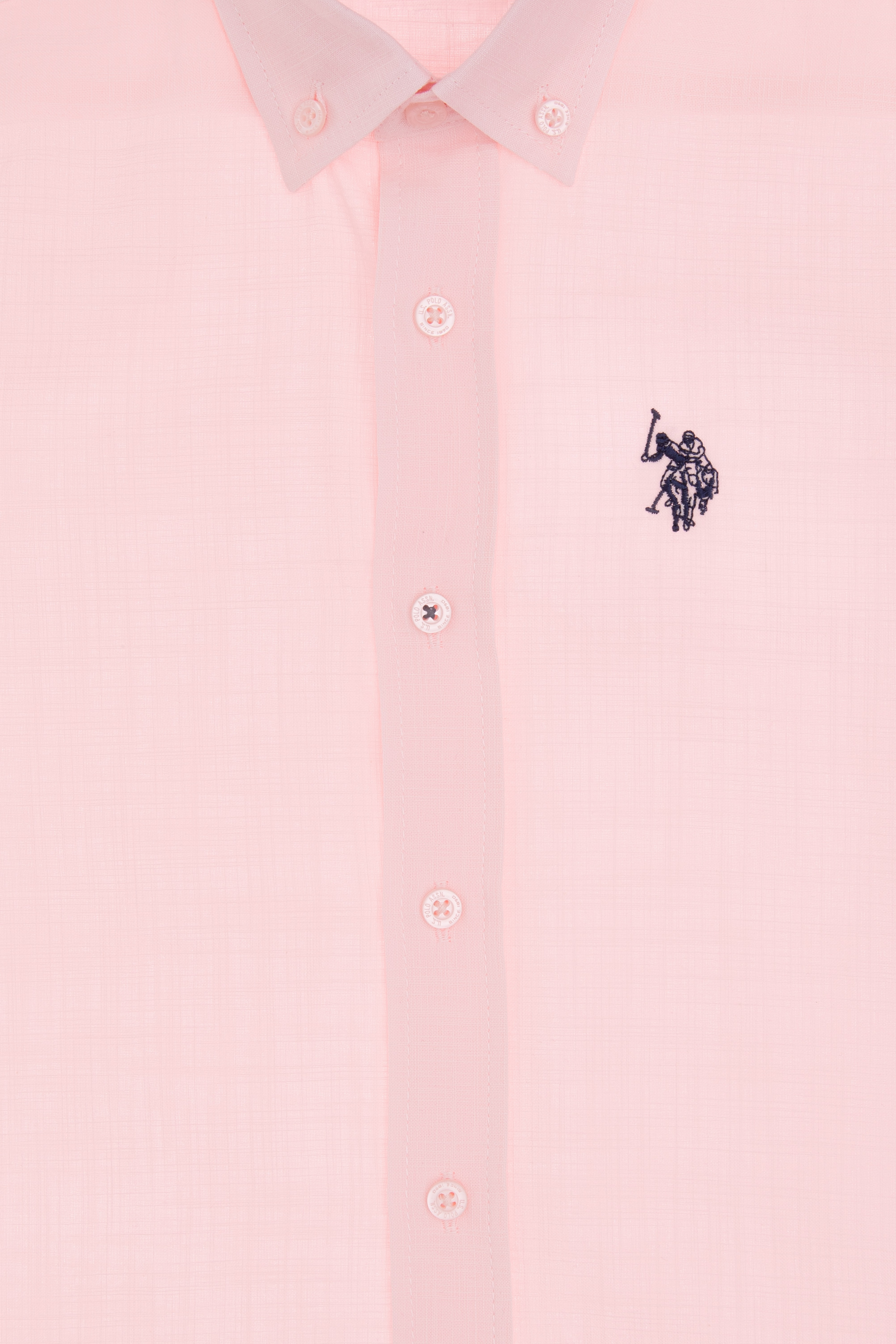 Erkek Çocuk Açık Pembe Kısa Kollu Gömlek