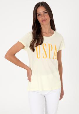 Kadın Limon Bisiklet Yaka Tişört - 50305842169