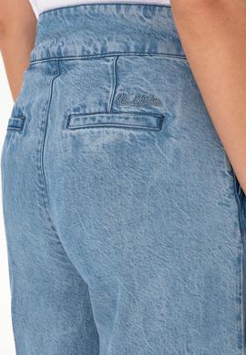 Kadın Açık Mavi Loose Fit Jean Pantolon - 50305690014