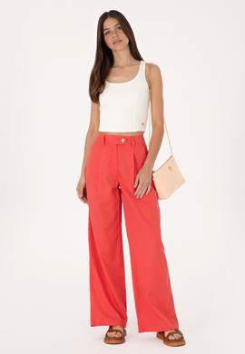 Kadın Krem Kolsuz Bisiklet Yaka Tişört - 50300654013