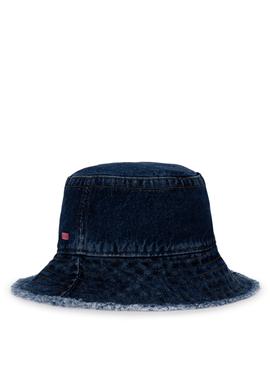 Kız Çocuk Lacivert Bucket Denim Şapka - 50312313001
