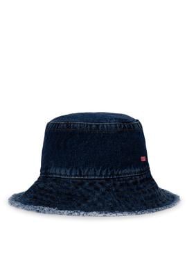 Kız Çocuk Lacivert Bucket Denim Şapka - 50312313001