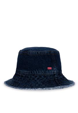 Kız Çocuk Lacivert Bucket Denim Şapka - 50312313001