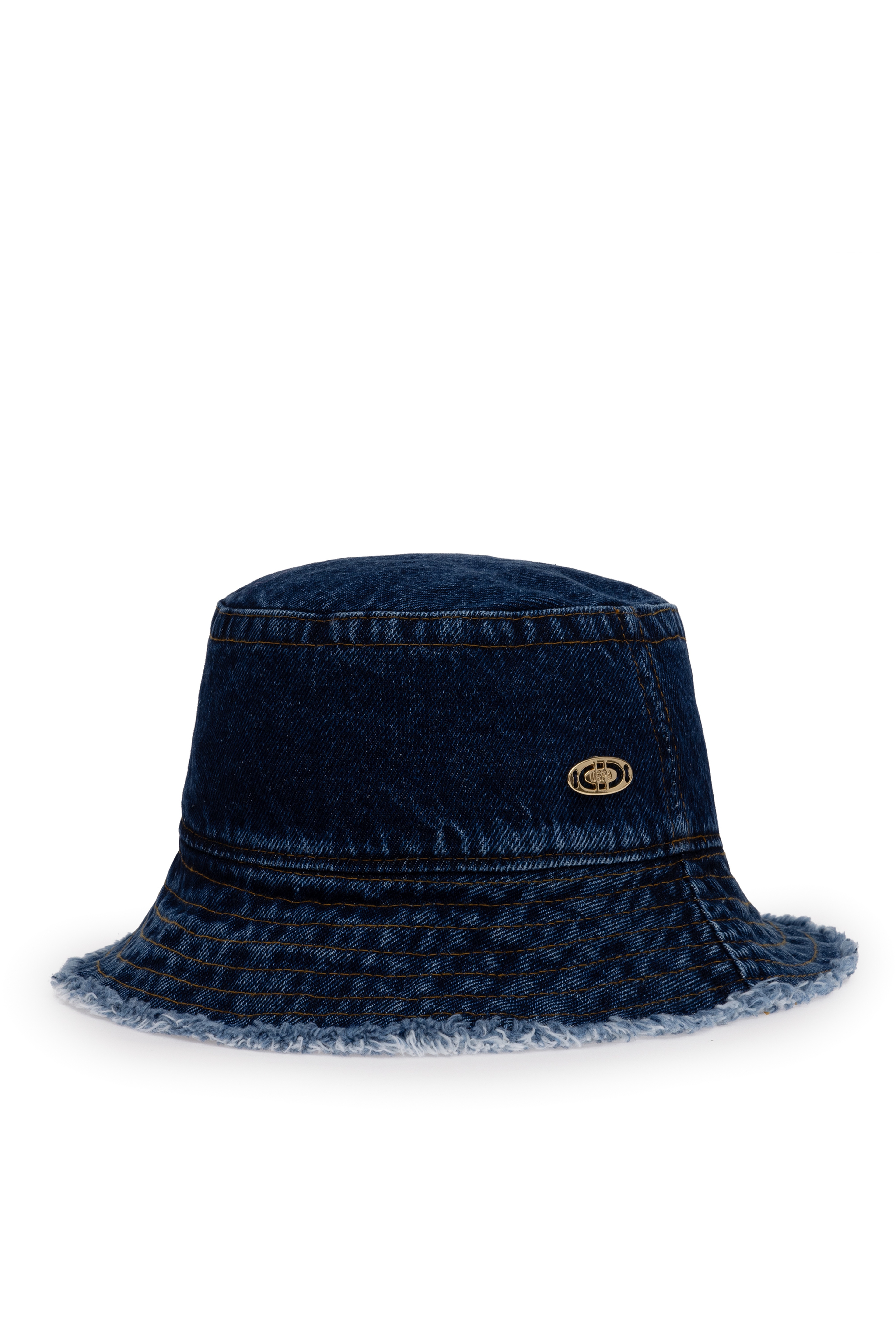 Kadın Lacivert Bucket Şapka - Image 1