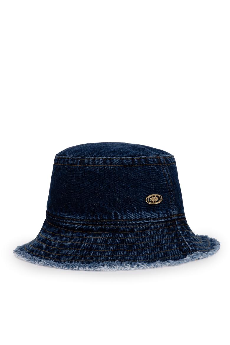 Kadın Lacivert Bucket Şapka