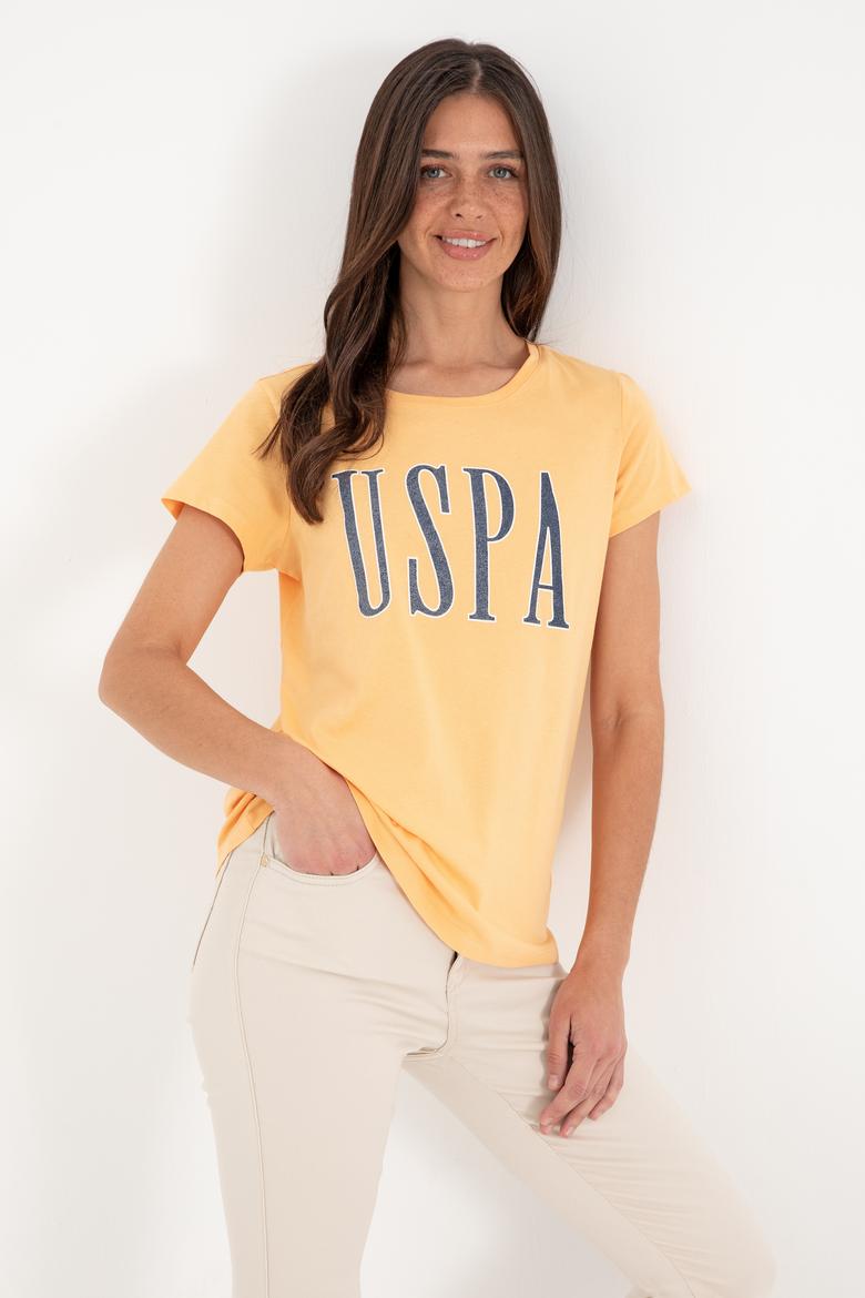 Kadın Kavun Bisiklet Yaka Tişört - 50305842148