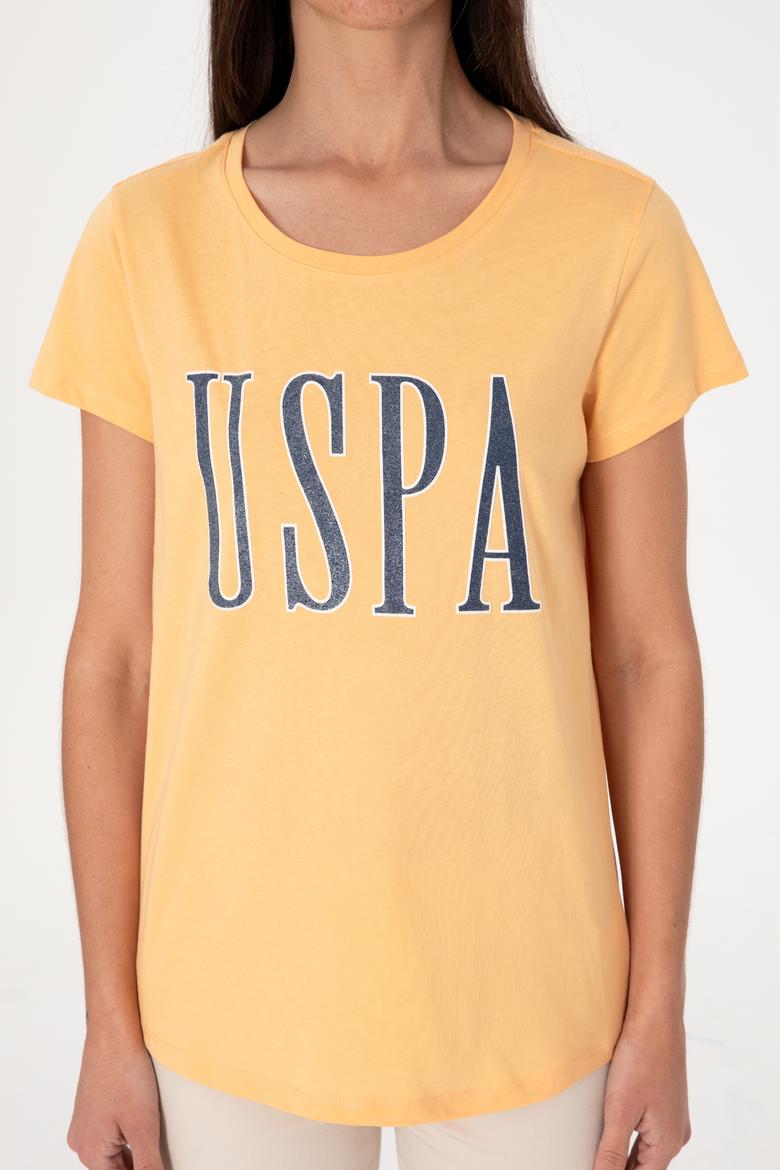 Kadın Kavun Bisiklet Yaka Tişört - 50305842148