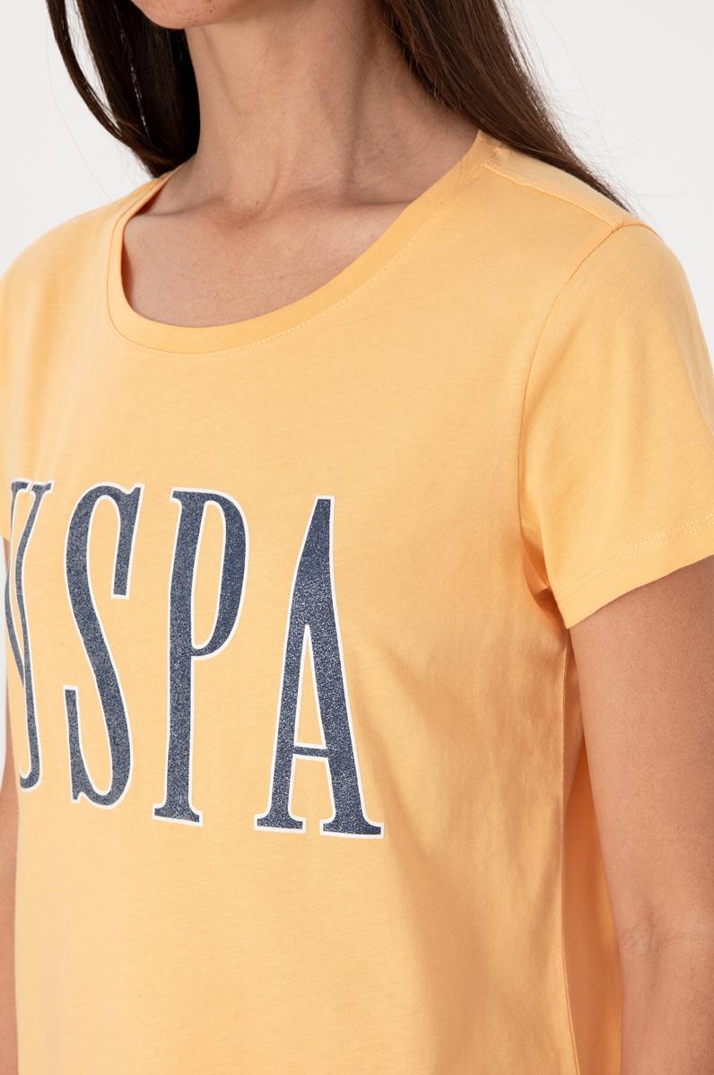 Kadın Kavun Bisiklet Yaka Tişört