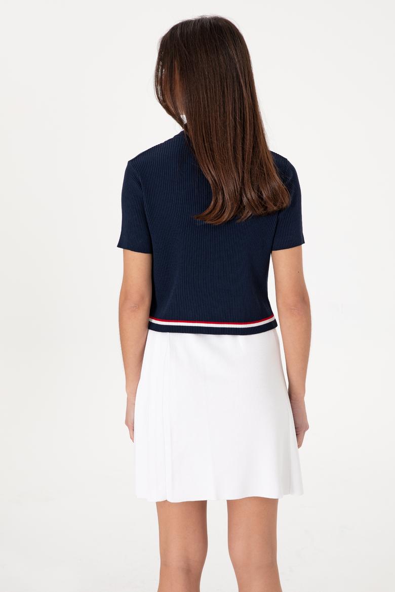 Kadın Lacivert Kazak - 50299343008