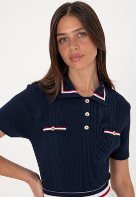 Kadın Lacivert Kazak - 50299343008