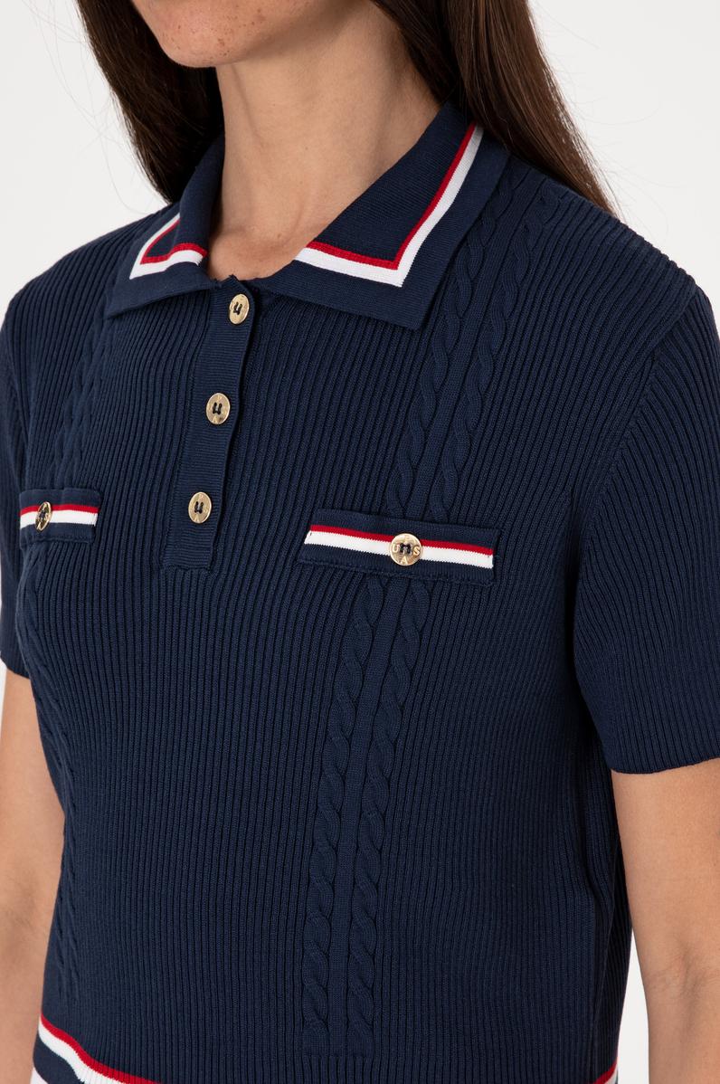 Kadın Lacivert Kazak