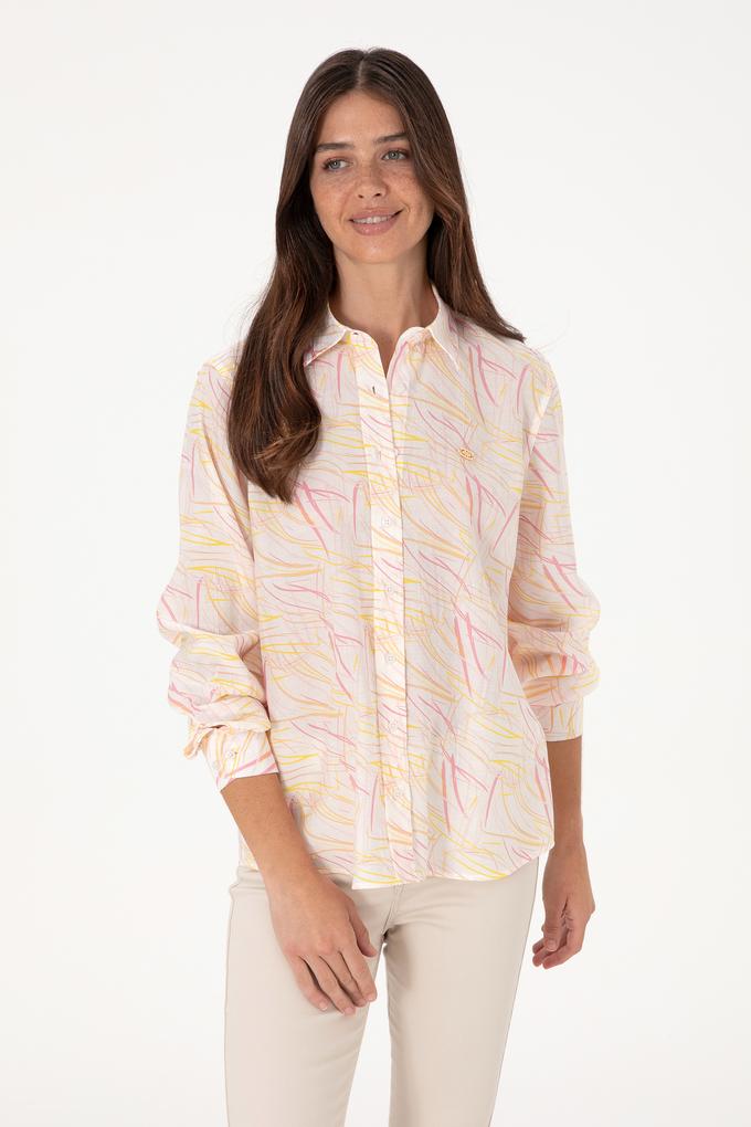 Kadın Hardal Uzun Kollu Gömlek