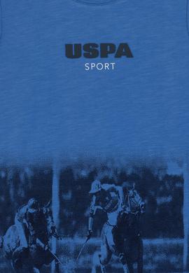 Erkek Çocuk İndigo Kolsuz Bisiklet Yaka Tişört - 50300133019