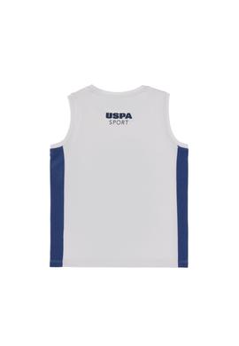 Erkek Çocuk Açık Gri Kolsuz Bisiklet Yaka Tişört - 50299530008