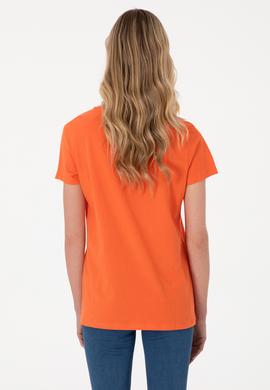 Kadın Nar Çiçeği Tişört - 50307933046