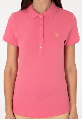 Kadın Pembe Basic Tişört - 50300830154