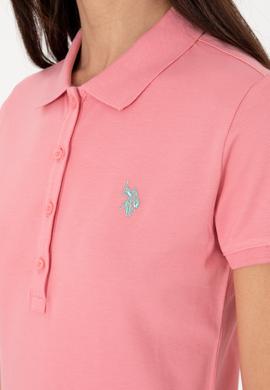 Kadın Pembe Basic Tişört - 50300830104