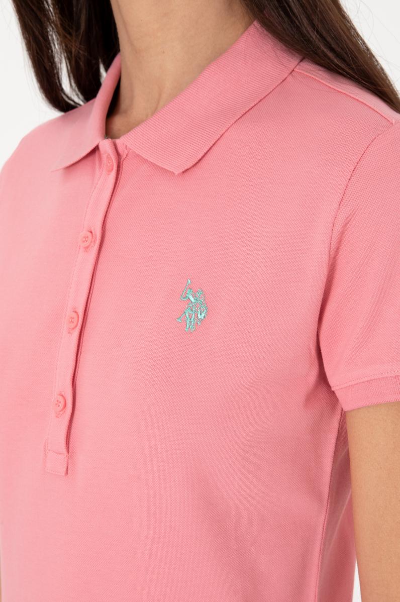 Kadın Pembe Basic Tişört