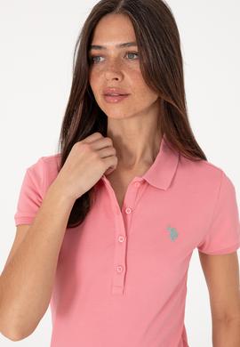 Kadın Pembe Basic Tişört - 50300830104