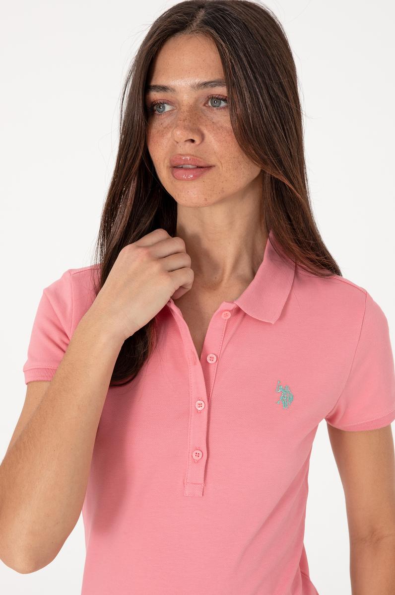 Kadın Pembe Basic Tişört