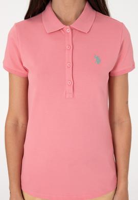 Kadın Pembe Basic Tişört - 50300830104