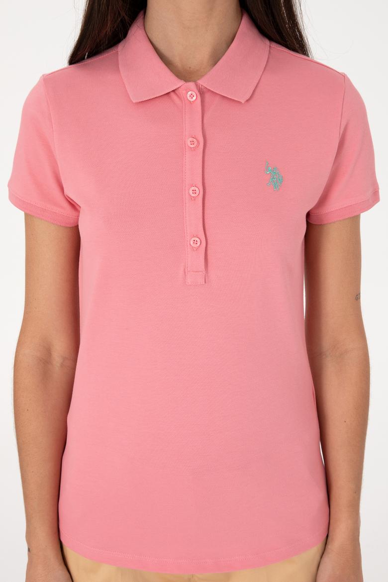 Kadın Pembe Basic Tişört - 50300830104