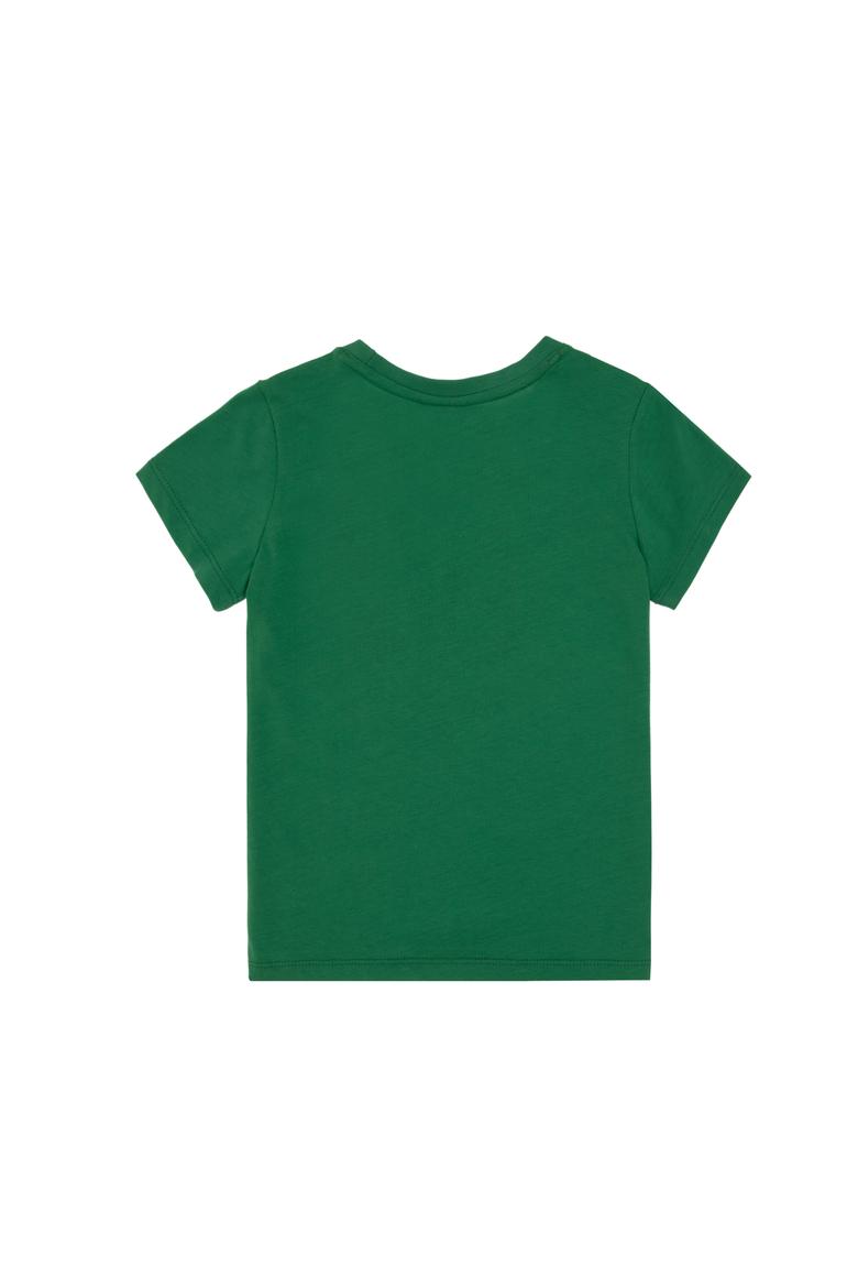 Erkek Çocuk Yeşil Bisiklet Yaka Tişört - 50307268066