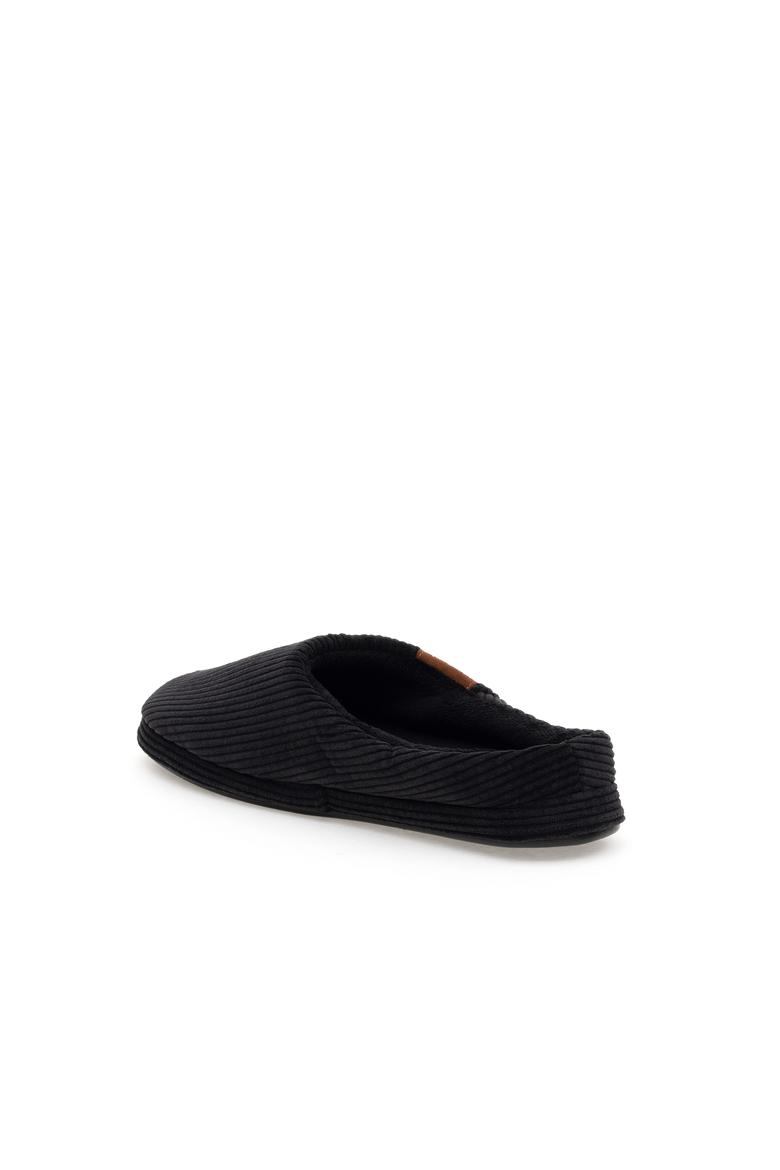 Erkek Siyah Ev Terliği - 50295486007