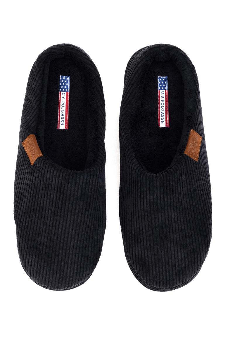 Erkek Siyah Ev Terliği - 50295486007