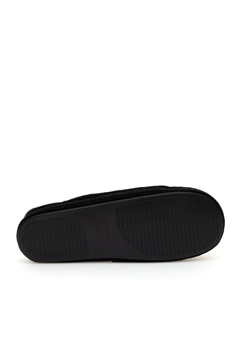 Erkek Siyah Ev Terliği - 50295486007