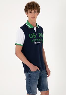 Erkek Regular Fit Polo Yaka Lacivert Tişört - 50299803008