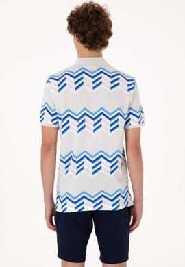 Erkek Regular Fit Polo Yaka Açık Gri Tişört - 50299658007