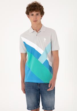 Erkek Regular Fit Polo Yaka Turkuaz Tişört - 50300126017