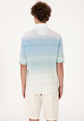 Erkek Mint Uzun Kollu Gömlek - 50300007019