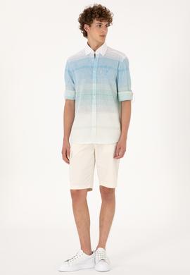 Erkek Mint Uzun Kollu Gömlek - 50300007019