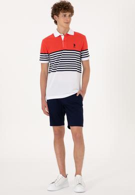 Erkek Regular Fit Polo Yaka Kırmızı Tişört - 50300063007