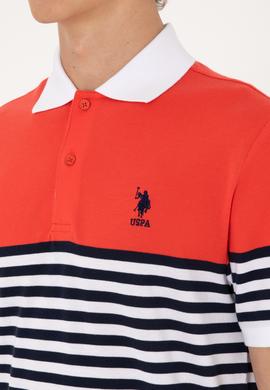 Erkek Regular Fit Polo Yaka Kırmızı Tişört - 50300063007