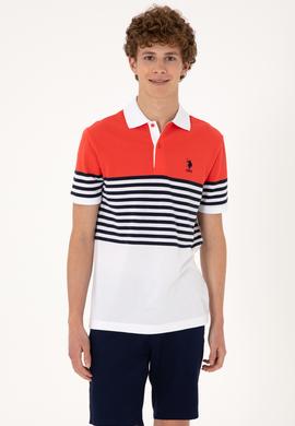 Erkek Regular Fit Polo Yaka Kırmızı Tişört - 50300063007