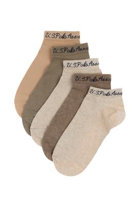 Kadın Krem Çorap - 50304396004