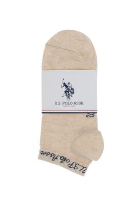 Kadın Krem Çorap - 50304396004