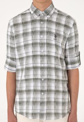 Erkek Yeşil Uzun Kollu Gömlek - 50301779009