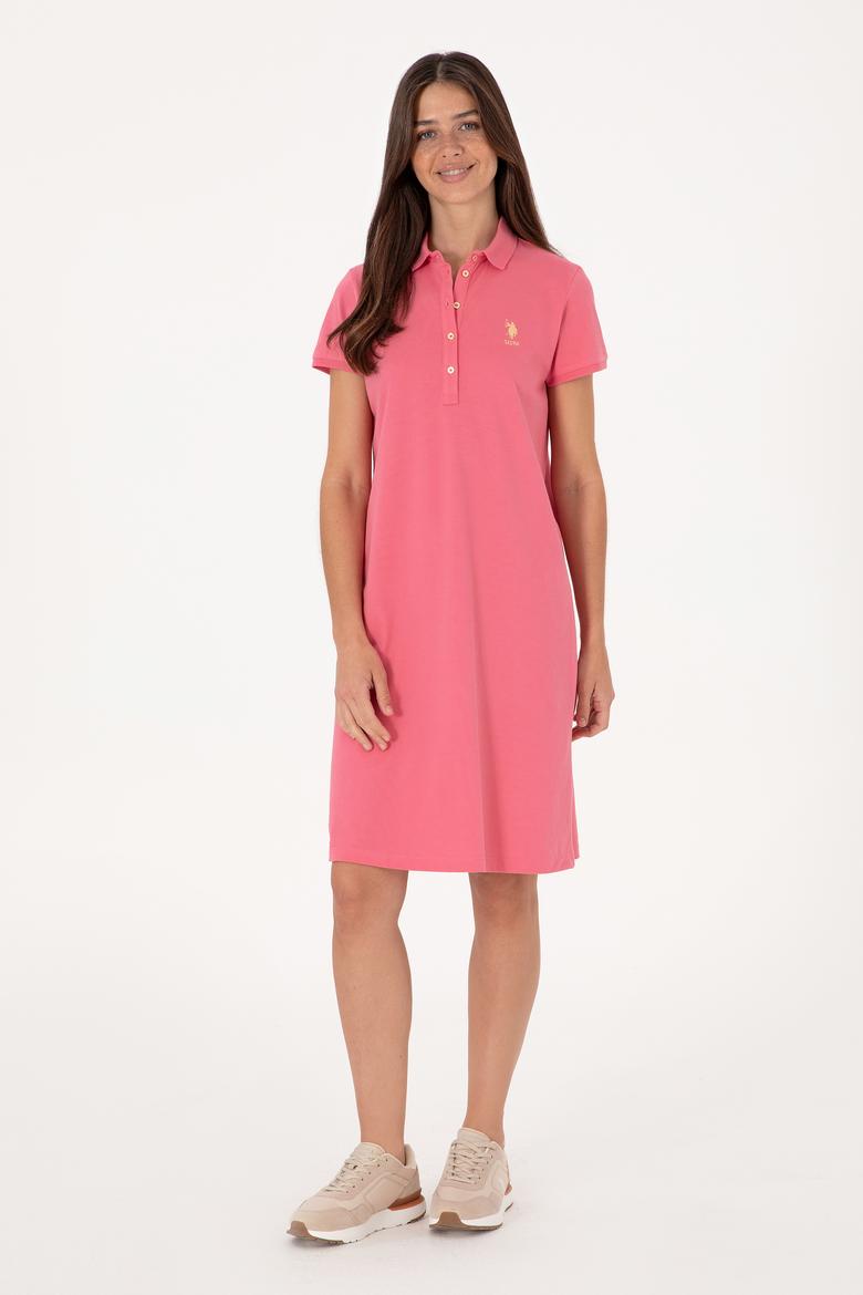 Kadın Pembe Örme Elbise - 50300881061