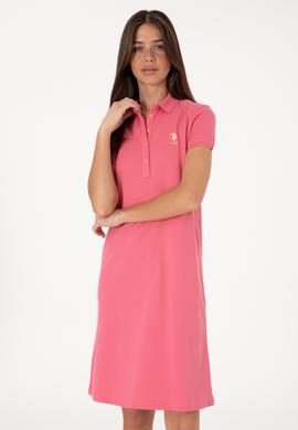 Kadın Pembe Örme Elbise - 50300881061