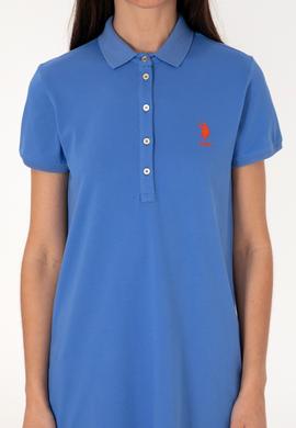 Kadın İndigo Örme Elbise - 50300881029