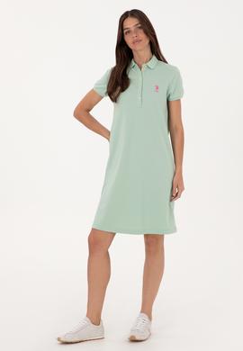 Kadın Su Yeşili Örme Elbise - 50300881069