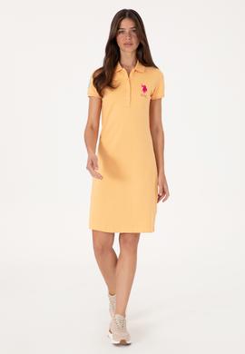 Kadın Turuncu Örme Elbise - 50300860041