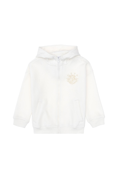 Erkek Çocuk Krem Sweatshirt