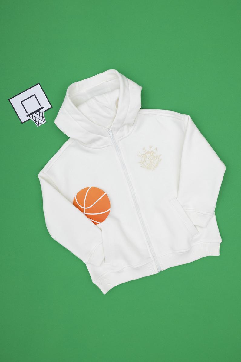 Erkek Çocuk Krem Sweatshirt