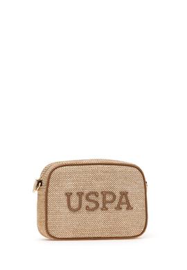 Kadın Bej Hasır Çapraz Çanta - 50307119001