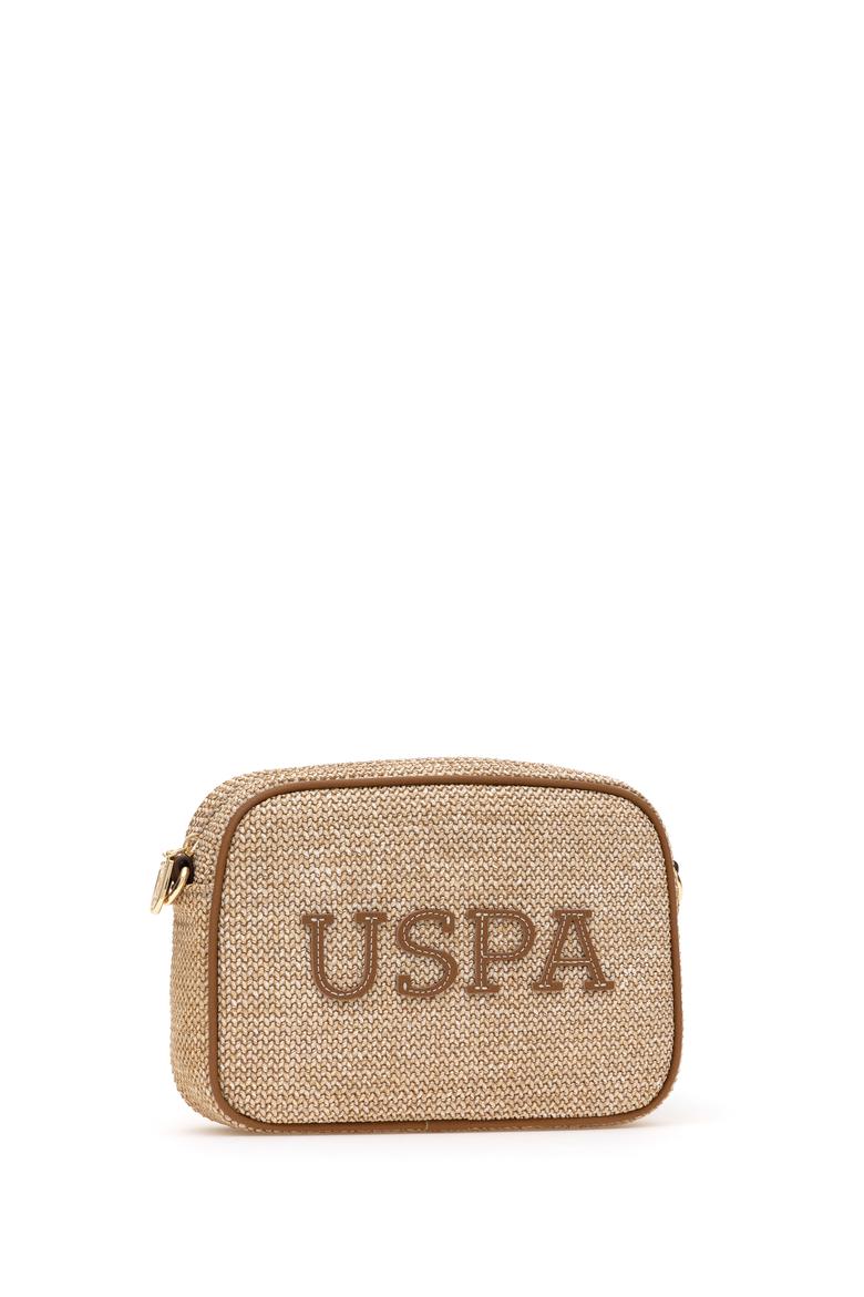 Kadın Bej Hasır Çapraz Çanta - 50307119001